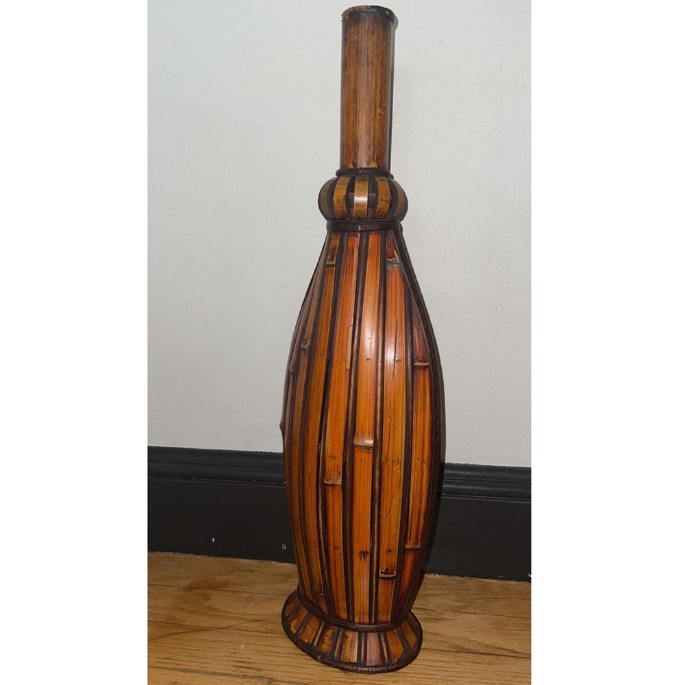 African style tall vase